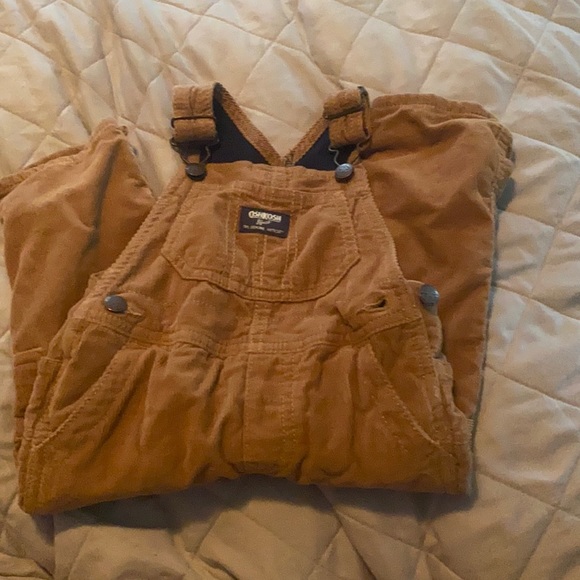Never worn- Boys Corduroy overalls